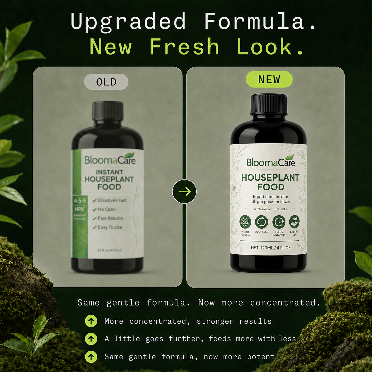 BloomaCare Natural Houseplant Food (120ml)