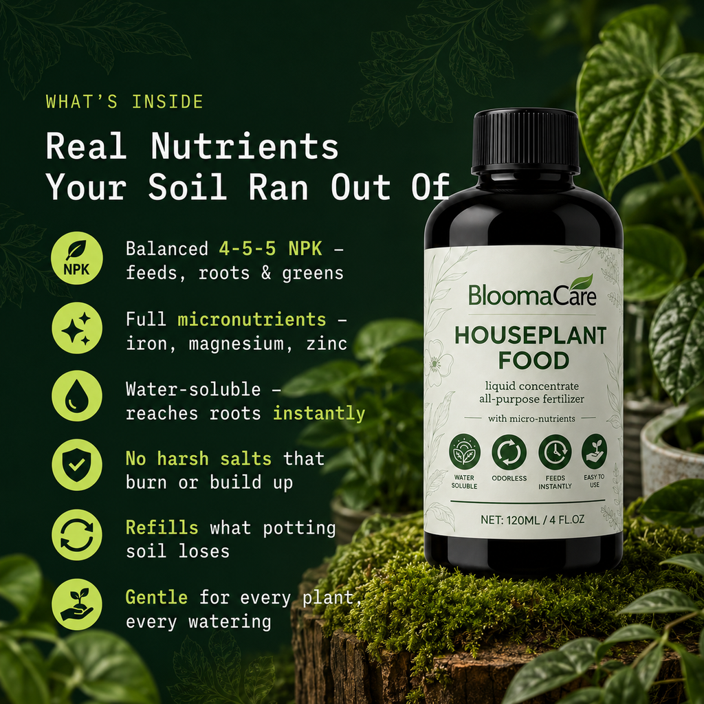 BloomaCare's Natural Houseplant Food (120ml)